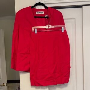 Liz Claiborne Res Blazer and Skirt Suit Set